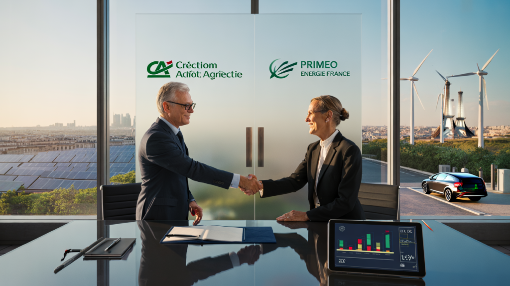 Credit Agricole buys 50% of Primeo Energie France