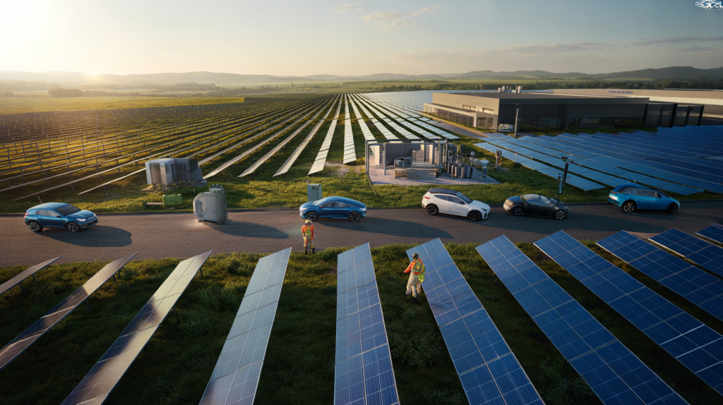 Dacia planta solar 8,5 MW en Rumanía