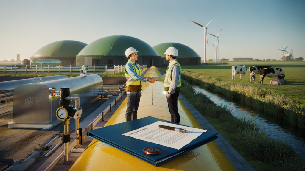 Dutch biogas company acquisition