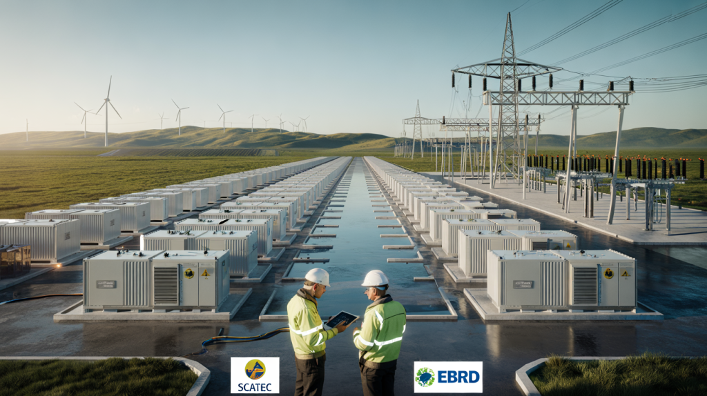 EBRD Scatec 88 MW BESS Romania
