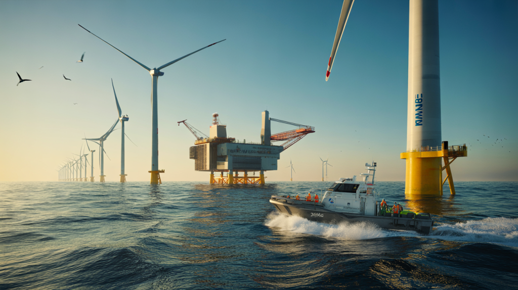 EnBW He Dreiht parque eólico marino