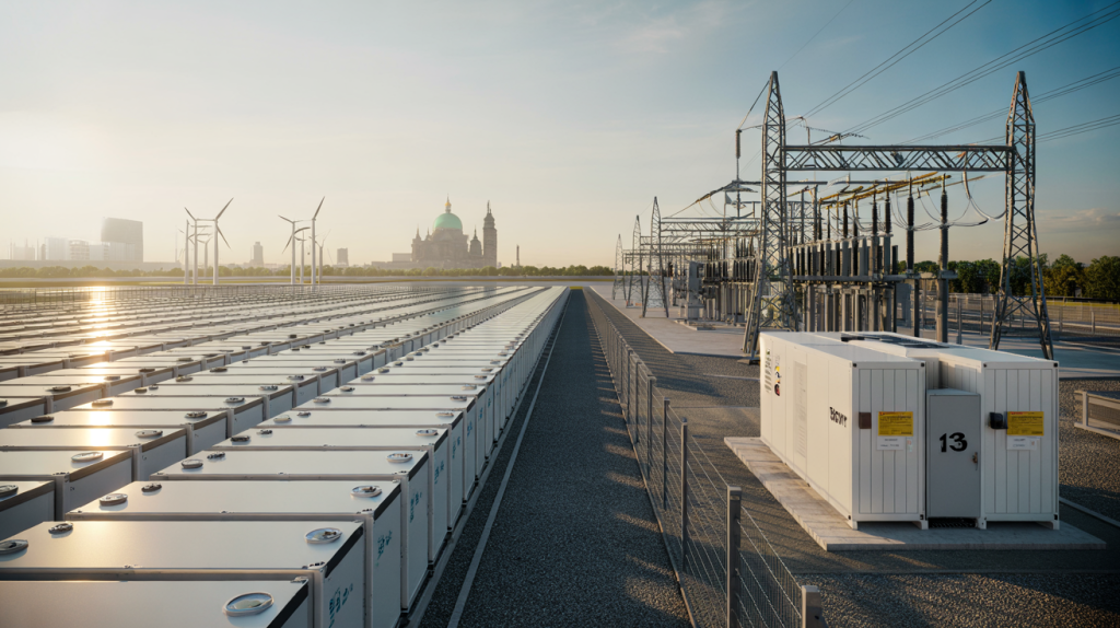 Enercity 135 MW almacenamiento de baterías Hannover