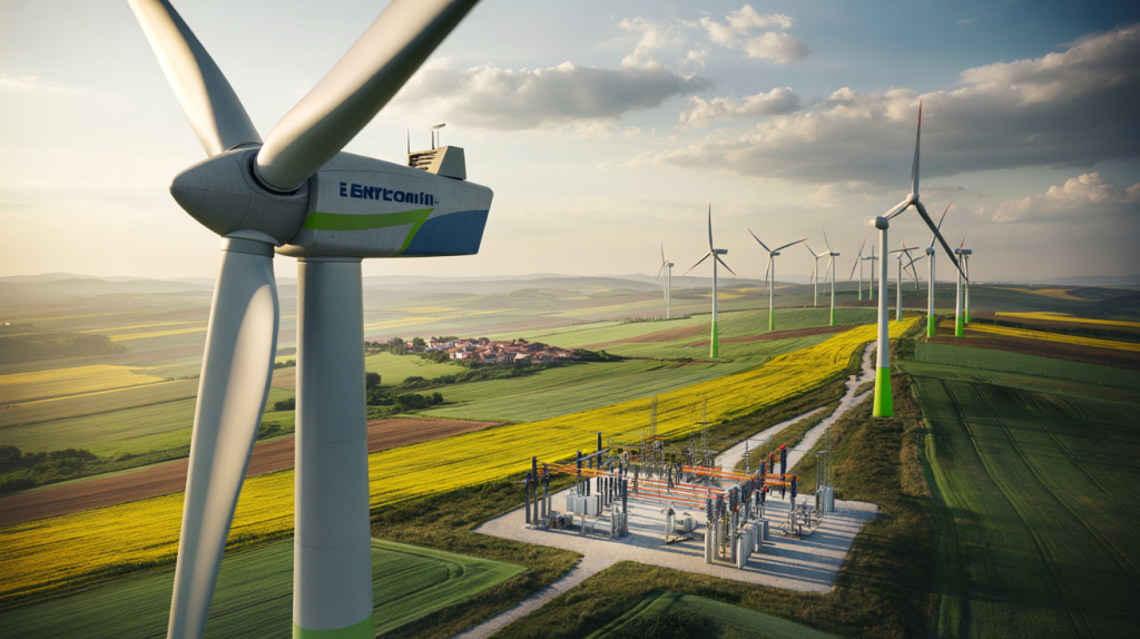 Enercon Qair Rumanía 50 MW parque eólico