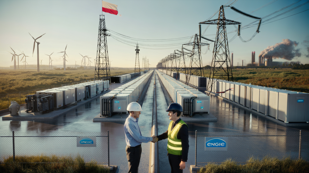 Engie battery storage acquisition Poland