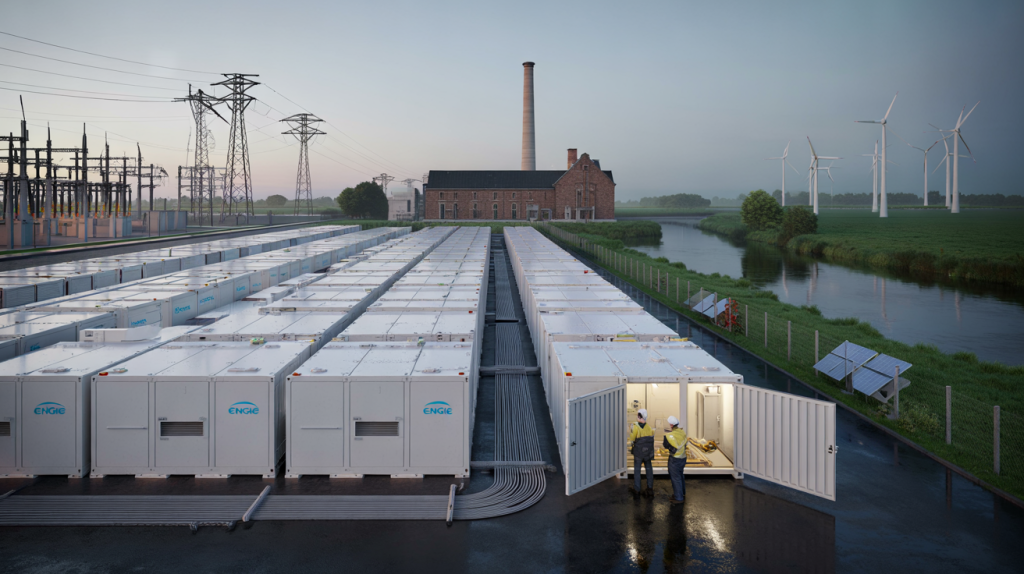 Engie proyecto de baterías en Bélgica