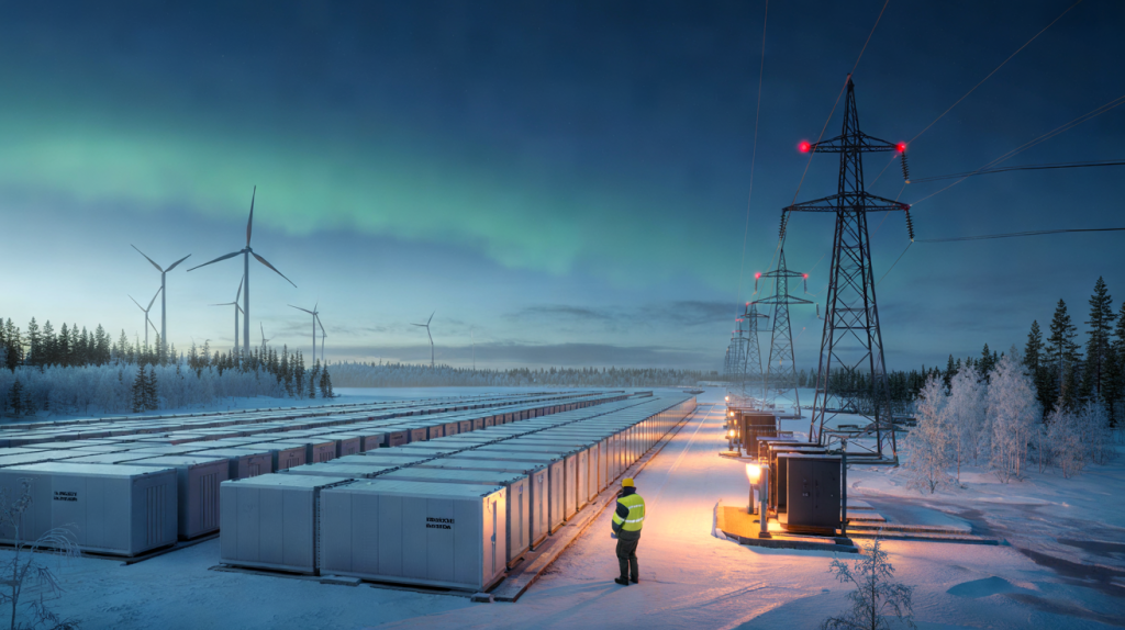 Enlight adquiere proyecto de baterías de 500 MWh en Finlandia