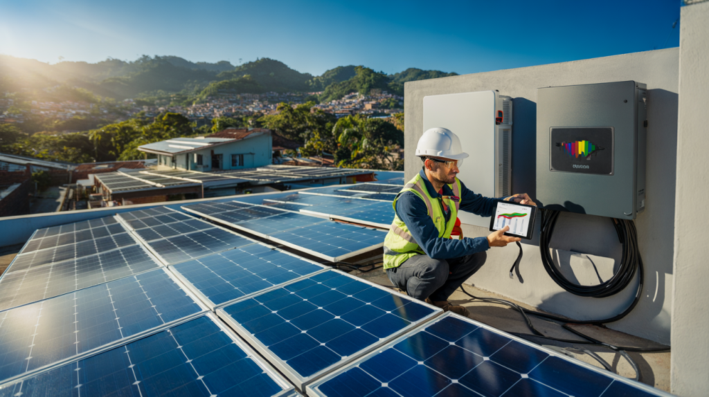 Erco energía solar Colombia
