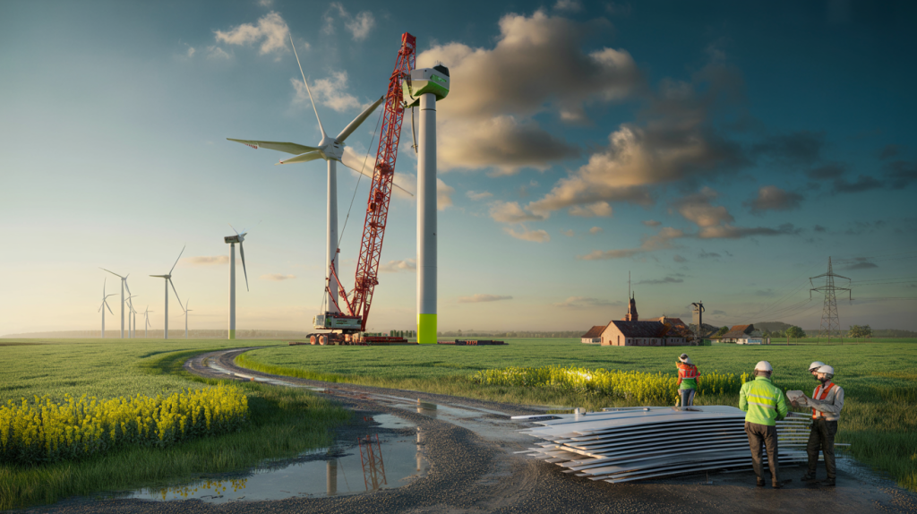 German wind repowering project
