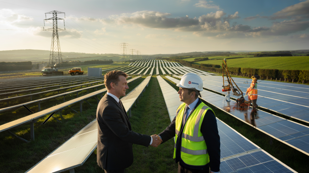 Gulermak financia proyecto solar 48 MW Reino Unido