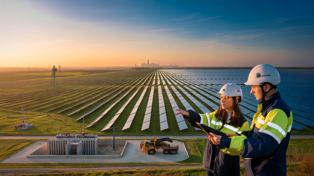 Gulermak proyecto solar Polonia
