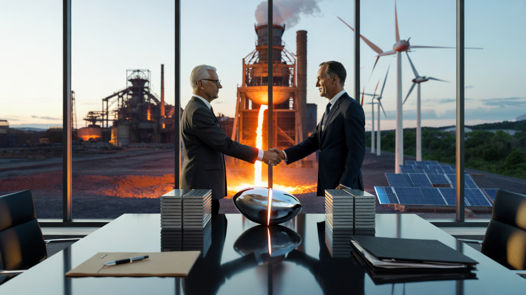 Hydnum Steel venta 50% de participación