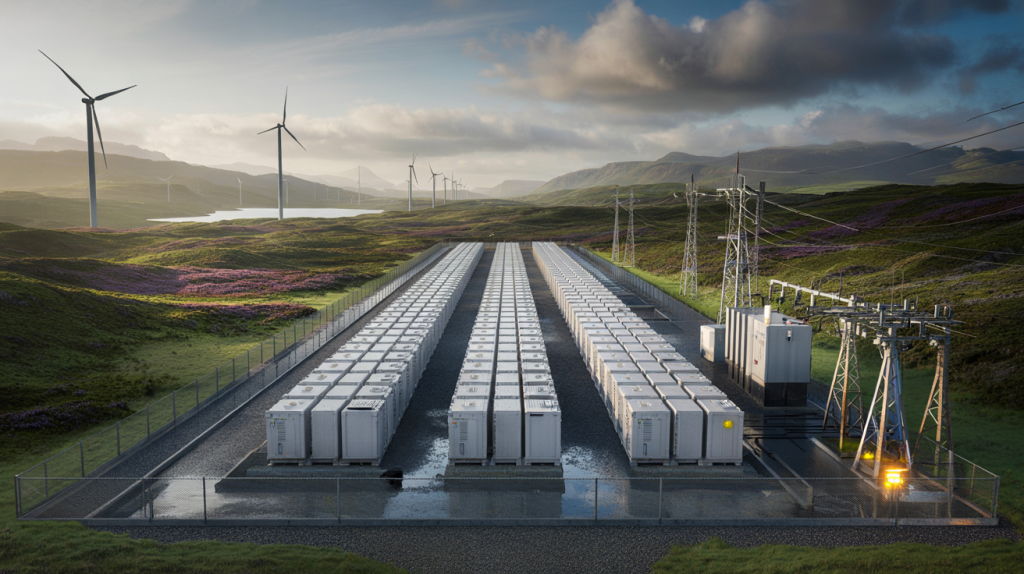 Island Green 500 MW battery Scotland