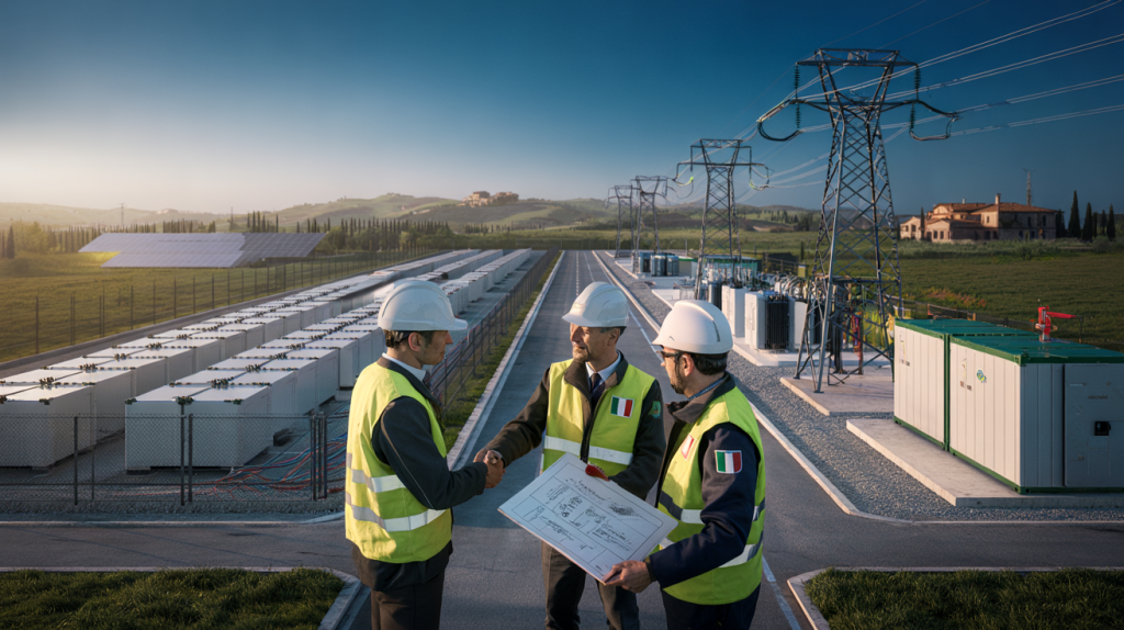 Italy battery energy storage authorisation