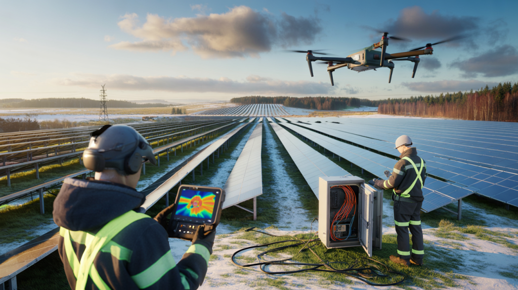 KNESS Baltic solar O&M Latvia