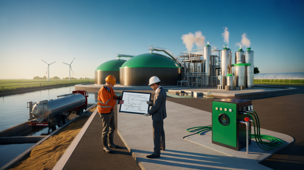 Kanadevia Inova Dutch biogas