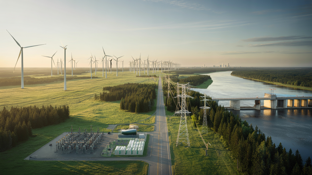 Latvenergo 250 MW energía eólica