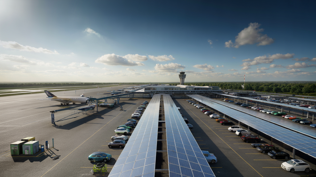 Luton Airport solar project