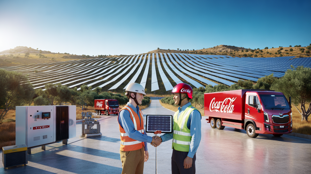 Metlen Coca-Cola Tria Epsilon 12 MW solar PPA