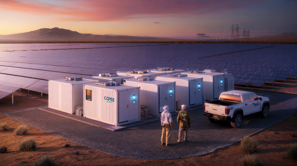 Metlen vende proyecto solar con almacenamiento en Chile a Copec