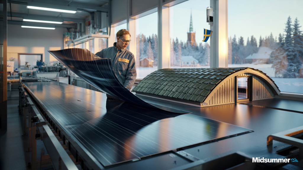 Midsummer CIGS solar factory Sweden