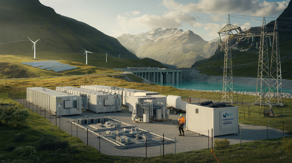 NGEN almacenamiento de energía 85 MW Austria