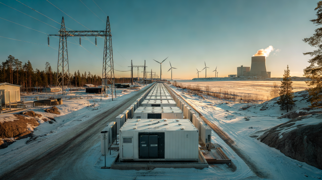 NTR 125 MW battery project Finland