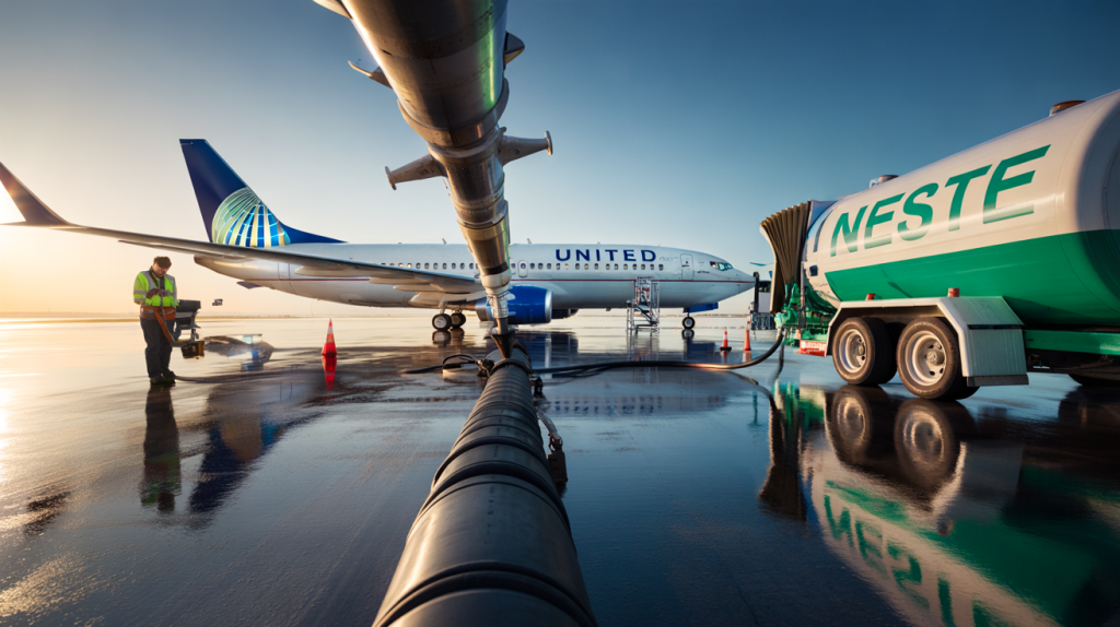 Neste SAF United Airlines