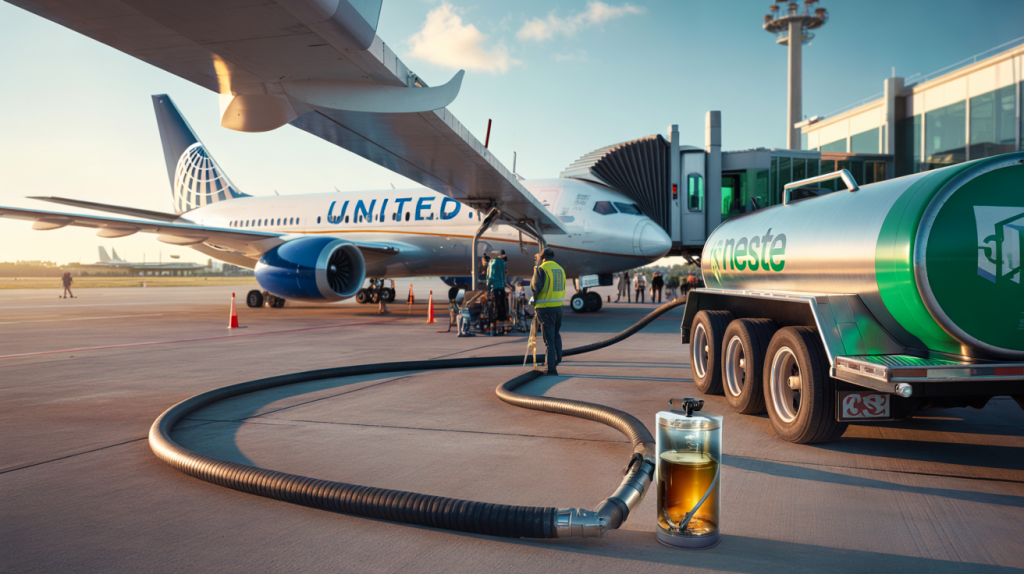 Neste SAF United Airlines