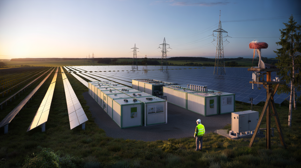 Nordic Solar battery storage Lithuania