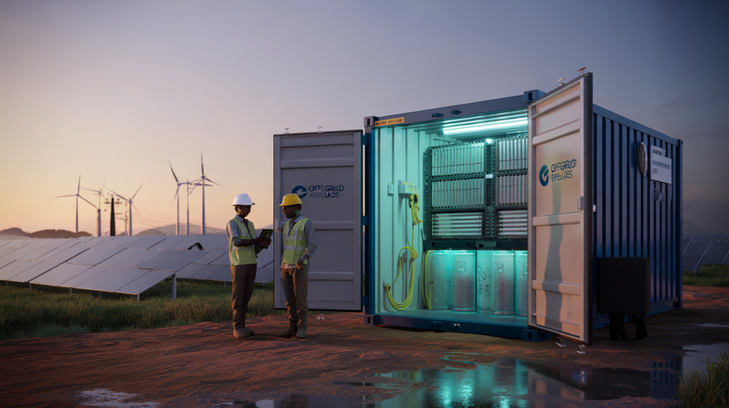 Offgrid Energy Labs zinc LDES pilot