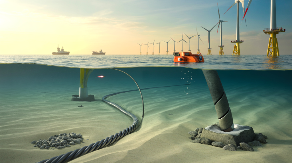 Offshore wind cable protection