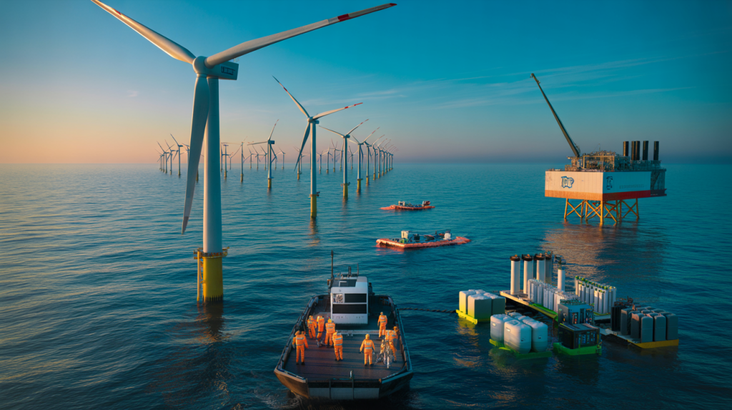 OranjeWind wind farm Netherlands