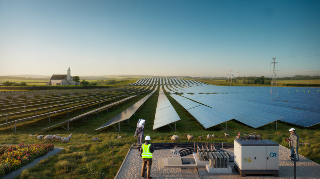 Q Energy planta solar en Francia