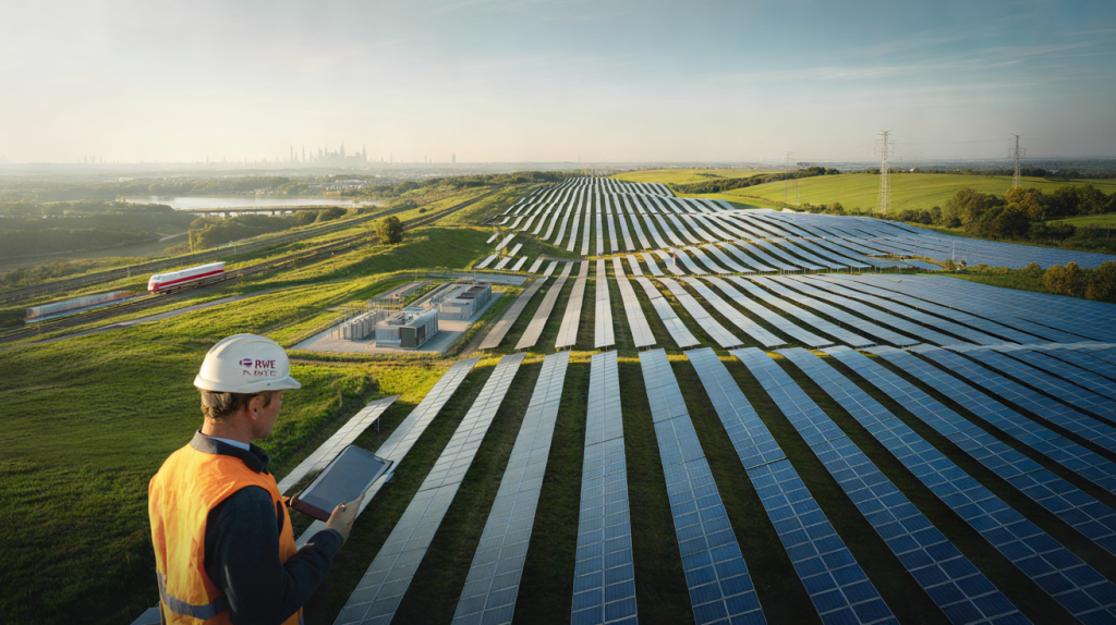 RWE parque solar 9.5 MW Hesse