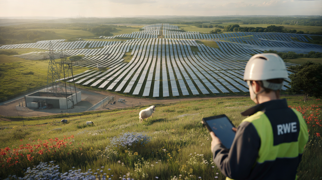 RWE planta fotovoltaica Hesse Alemania