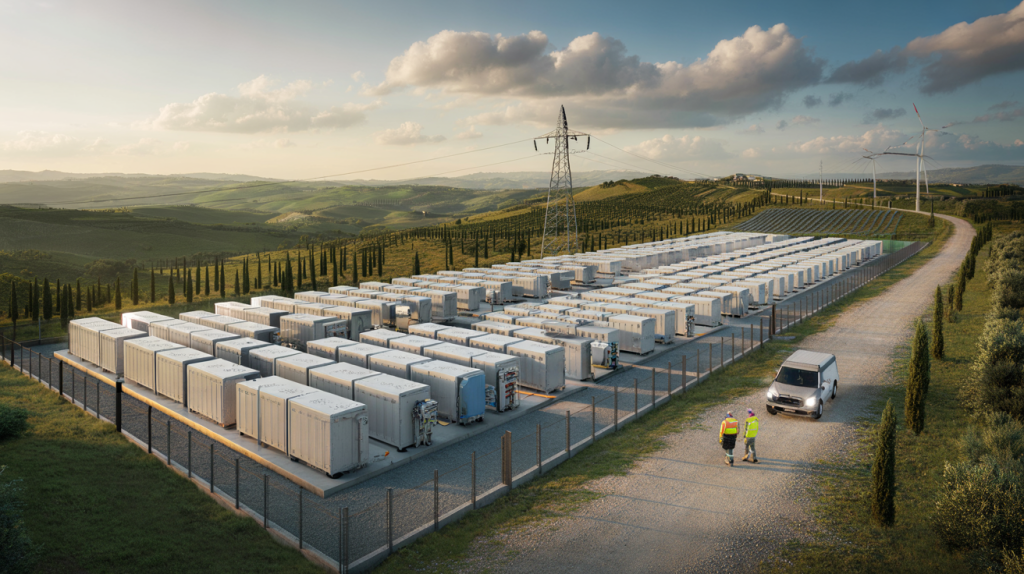 Redelfi 268-MW BESS Italy
