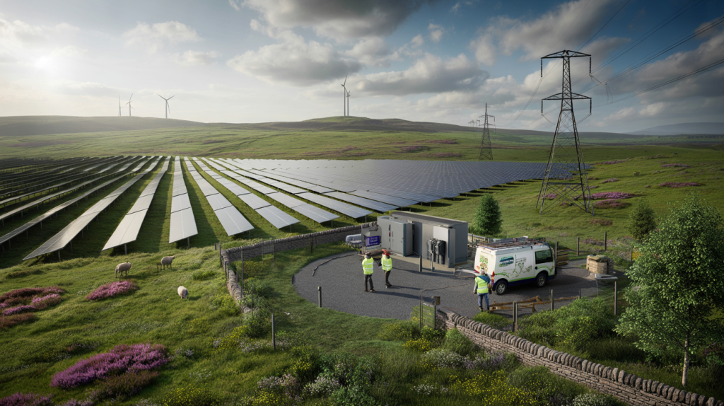 Renewco Power solar project Scotland