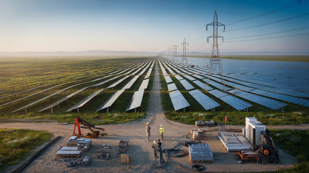 Romania solar farm project