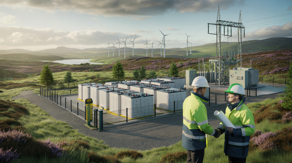 Scottish battery storage project approval