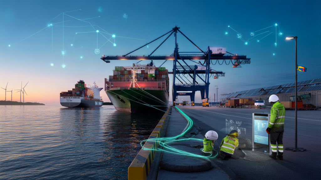 Smartports subvención 2,2 millones de euros Suecia