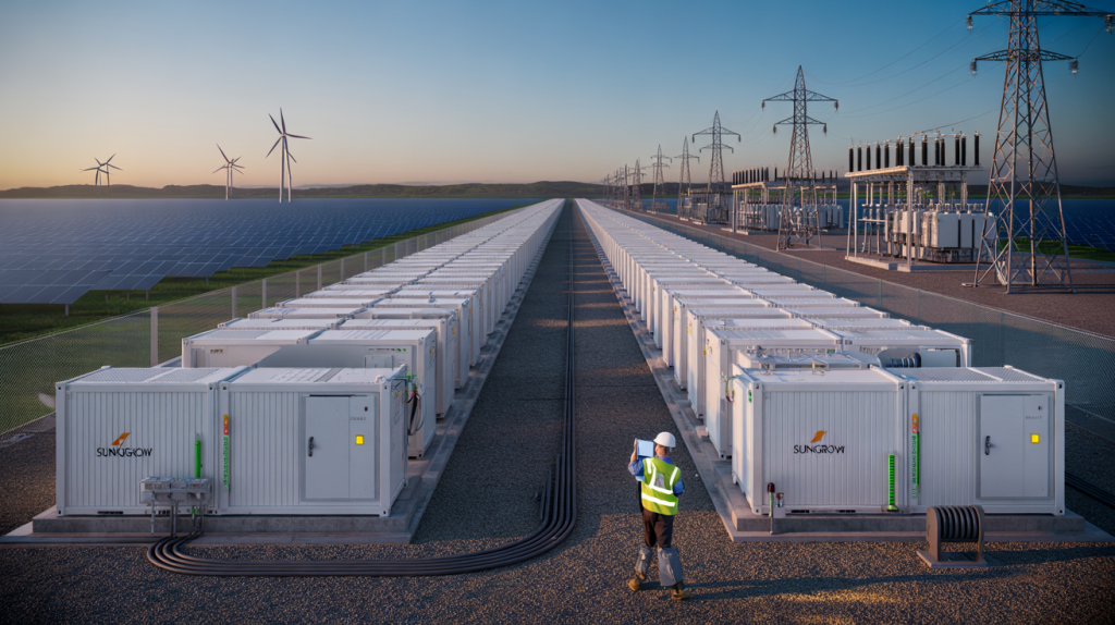 Sungrow 200 MWh battery supply