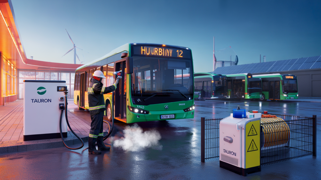 Tauron autobuses de hidrógeno