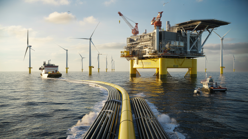 TenneT 2GW offshore wind platform