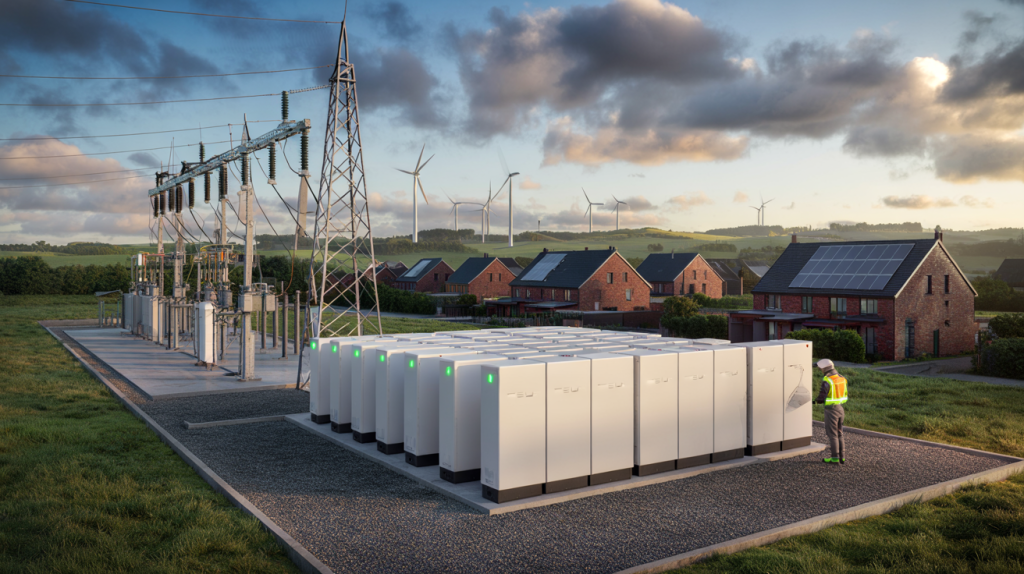 Tesla Megapack en Bélgica