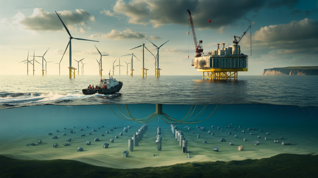 UK 300 MW 55 GWh offshore storage project