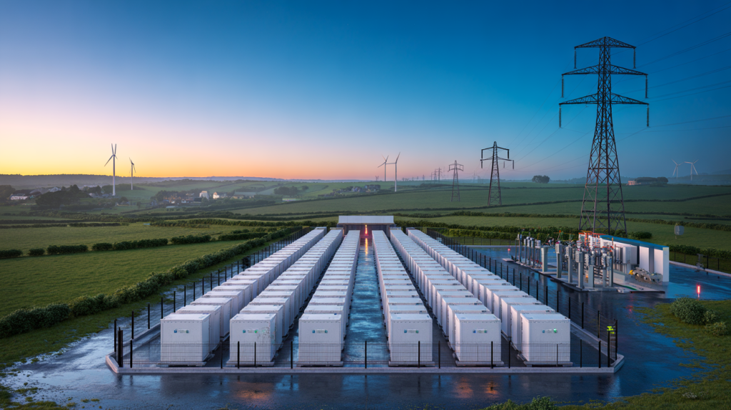UK battery energy storage project 50MW 200MWh