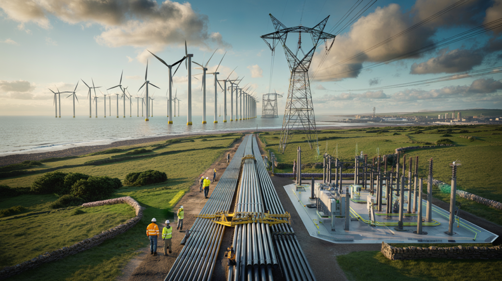 UK electricity grid upgrades