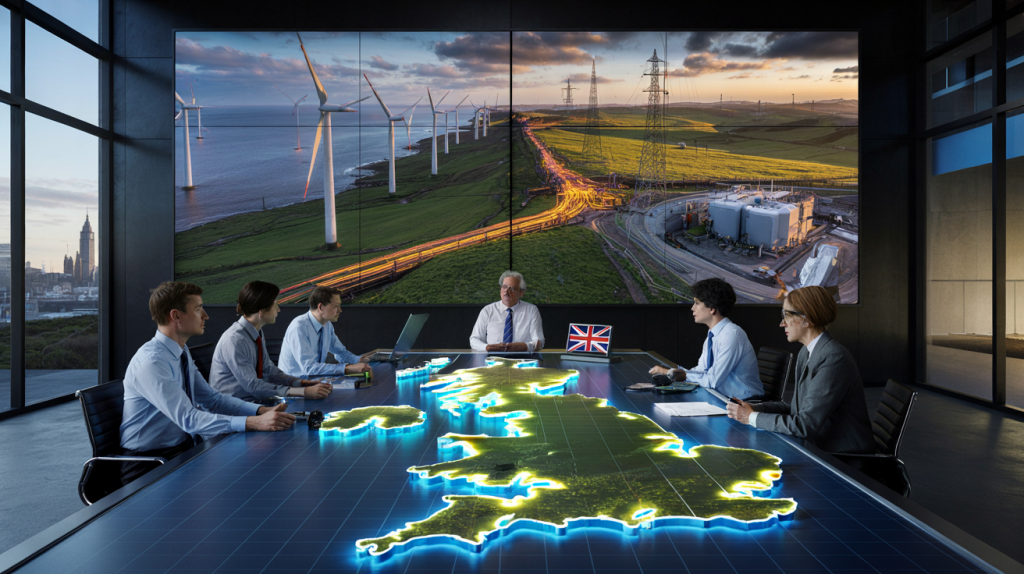 UK government publicly owned grid