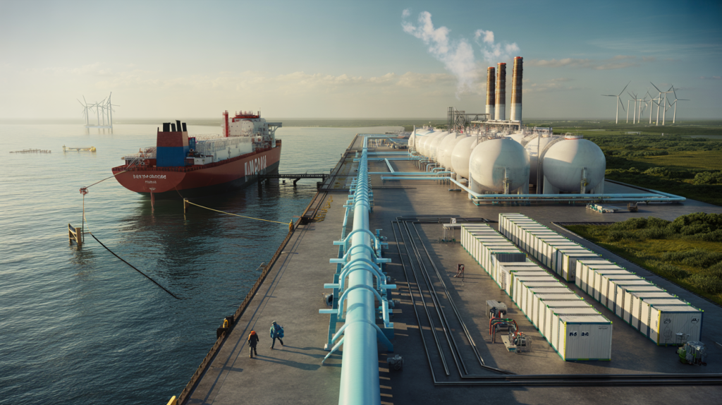 Uniper terminal de hidrógeno Wilhelmshaven