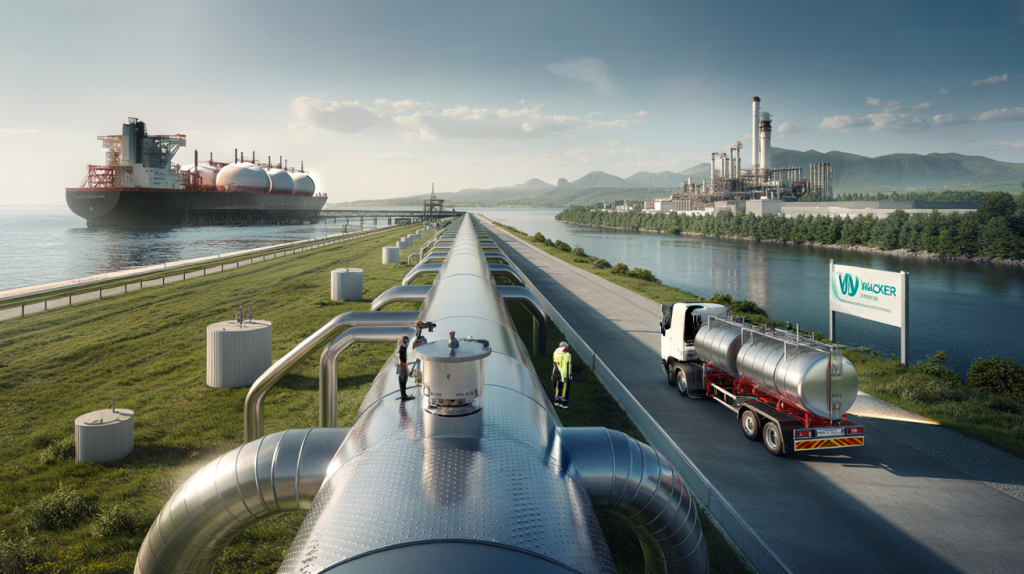 Wacker Chemie transporte de hidrógeno